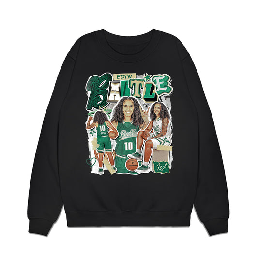 USF - NCAA Women's Basketball : Edyn Battle - Premium Crewneck Sweatshirt-0