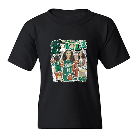 USF - NCAA Women's Basketball : Edyn Battle - Youth T-Shirt-0