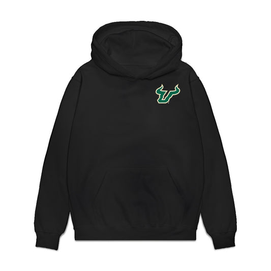 USF - NCAA Women's Basketball : Raina Tomasicka - Collage Premium Hooded Sweatshirt-0