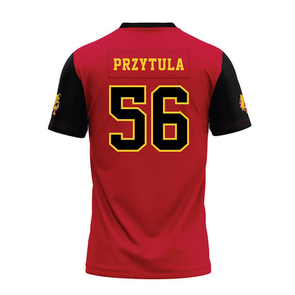 Ferris State - NCAA Football : Ben Przytula - Red Premium Football Jersey-1
