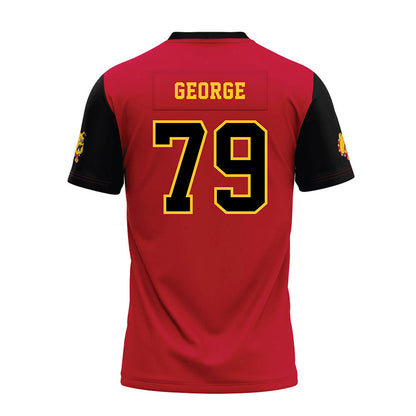 Ferris State - NCAA Football : Bryce George - Red Premium Football Jersey-1