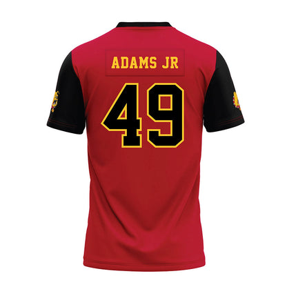 Ferris State - NCAA Football : Maurice Adams Jr - Red Premium Football Jersey-1