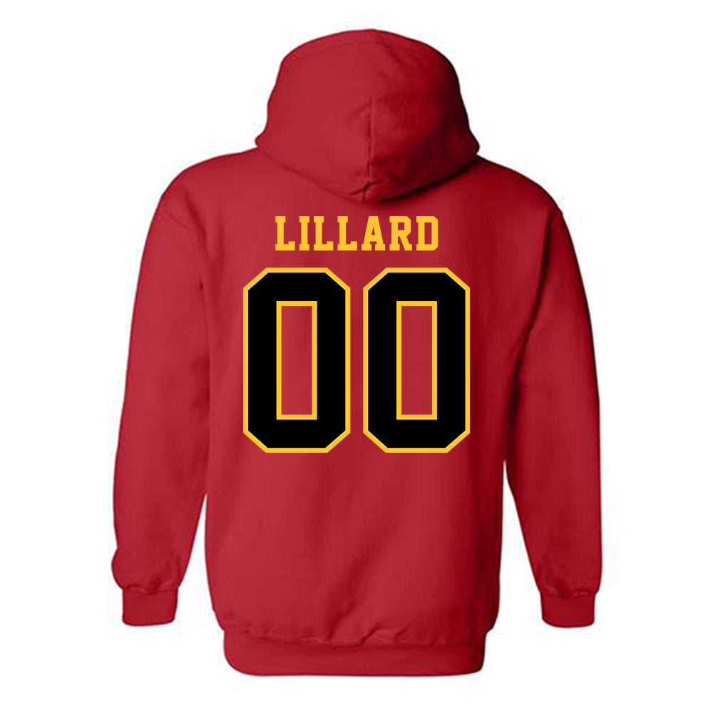 Ferris State - NCAA Football : Devin Lillard - Replica Shersey Hooded Sweatshirt-1