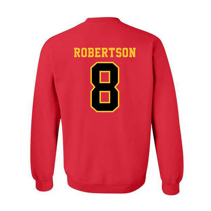 Ferris State - NCAA Women's Volleyball : Rhiannon Robertson - Replica Shersey Crewneck Sweatshirt-1
