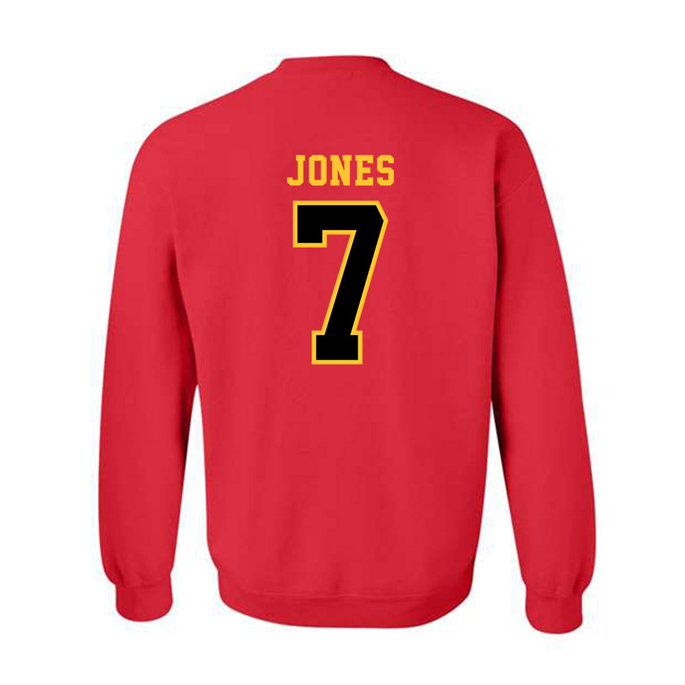 Ferris State - NCAA Football : Marcel Jones - Replica Shersey Crewneck Sweatshirt-1