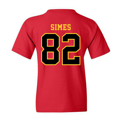 Ferris State - NCAA Football : Kevin Simes - Replica Shersey Youth T-Shirt-1