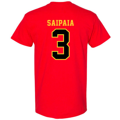 Ferris State - NCAA Football : Blaine Saipaia - Replica Shersey T-Shirt-1