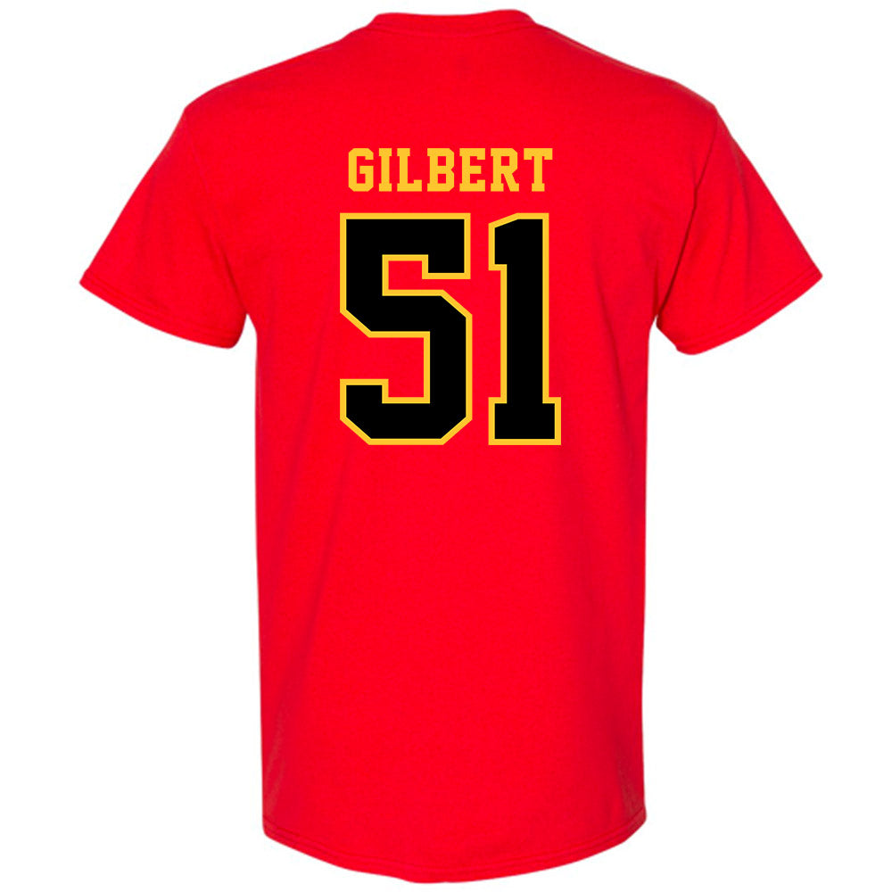 Ferris State - NCAA Football : DJ Gilbert - Replica Shersey T-Shirt-1