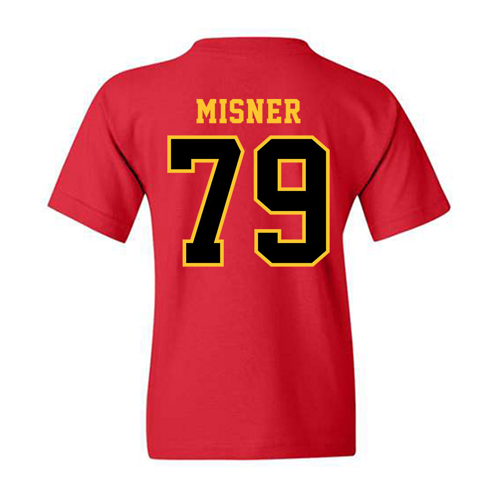 Ferris State - NCAA Football : Mike Misner - Replica Shersey Youth T-Shirt-1
