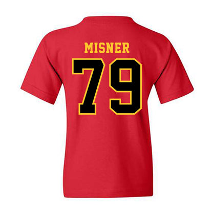 Ferris State - NCAA Football : Mike Misner - Replica Shersey Youth T-Shirt-1