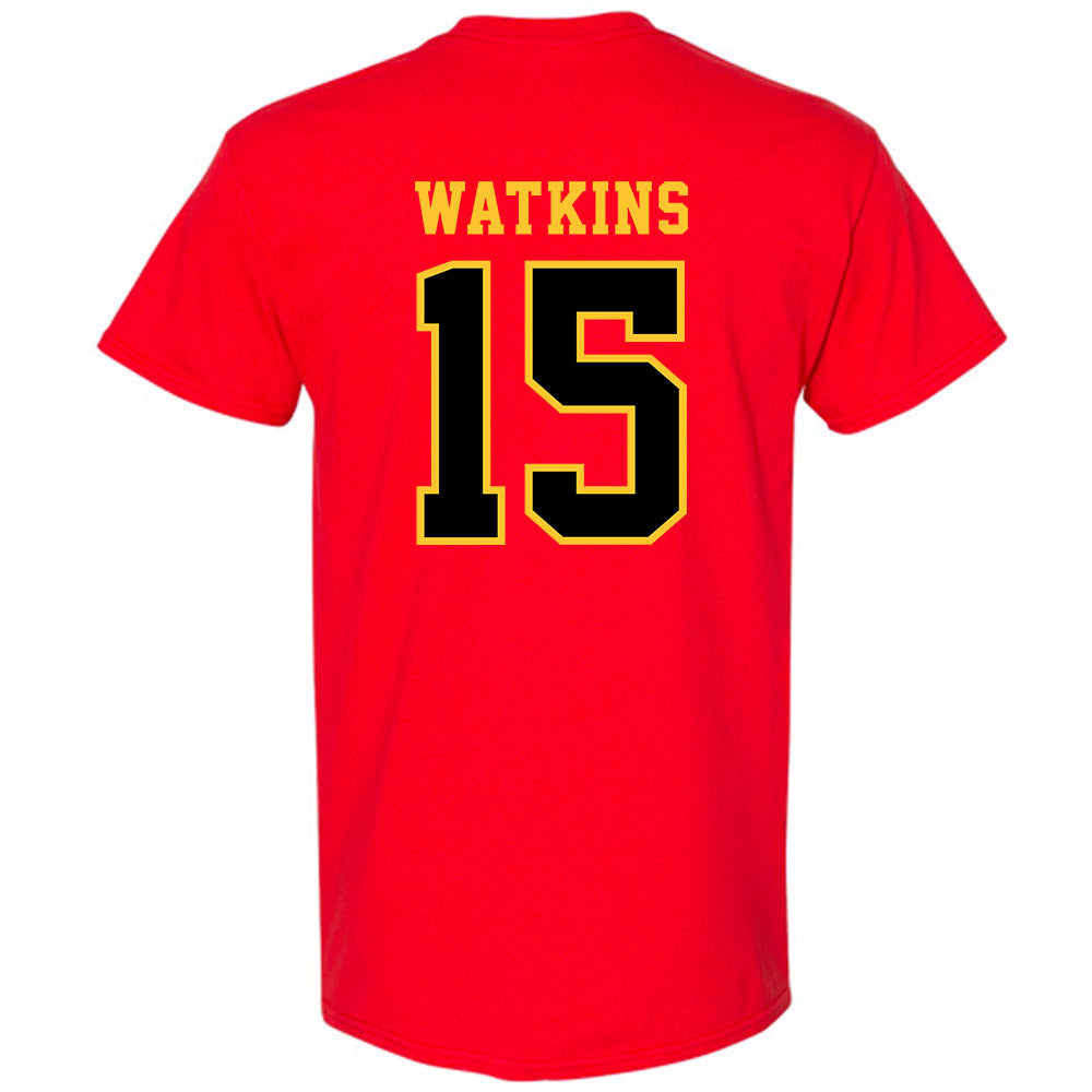 Ferris State - NCAA Football : Jerlaius Watkins - Replica Shersey T-Shirt-1