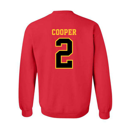 Ferris State - NCAA Men's Basketball : Jaylin Cooper - Replica Shersey Crewneck Sweatshirt-1