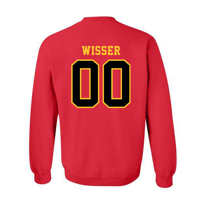 Ferris State - NCAA Women's Soccer : Danielle Wisser - Replica Shersey Crewneck Sweatshirt-1