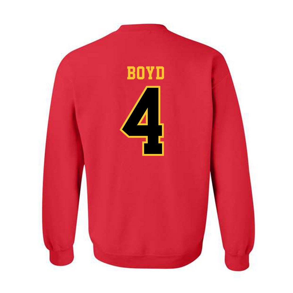 Ferris State - NCAA Football : Tae Boyd - Replica Shersey Crewneck Sweatshirt-1