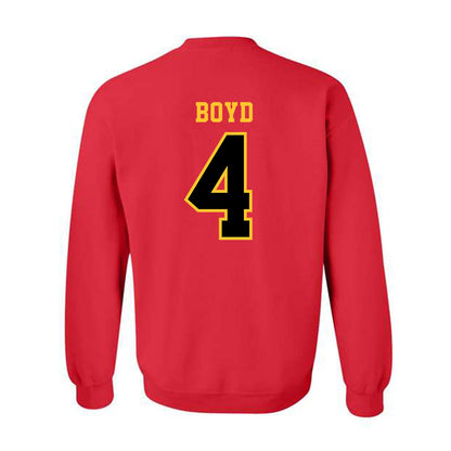 Ferris State - NCAA Football : Tae Boyd - Replica Shersey Crewneck Sweatshirt-1