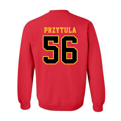 Ferris State - NCAA Football : Ben Przytula - Replica Shersey Crewneck Sweatshirt-1