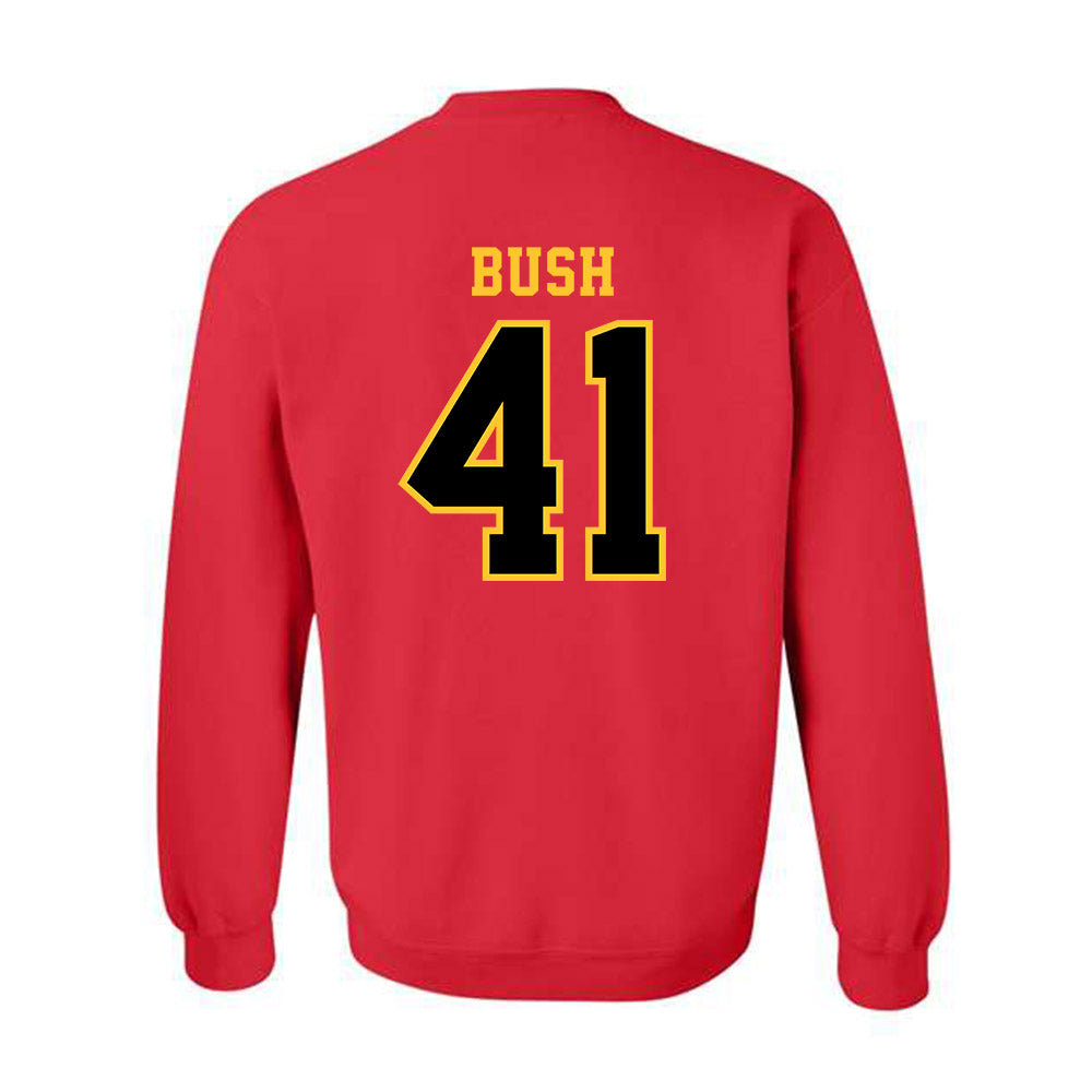 Ferris State - NCAA Football : Michael Bush - Replica Shersey Crewneck Sweatshirt-1