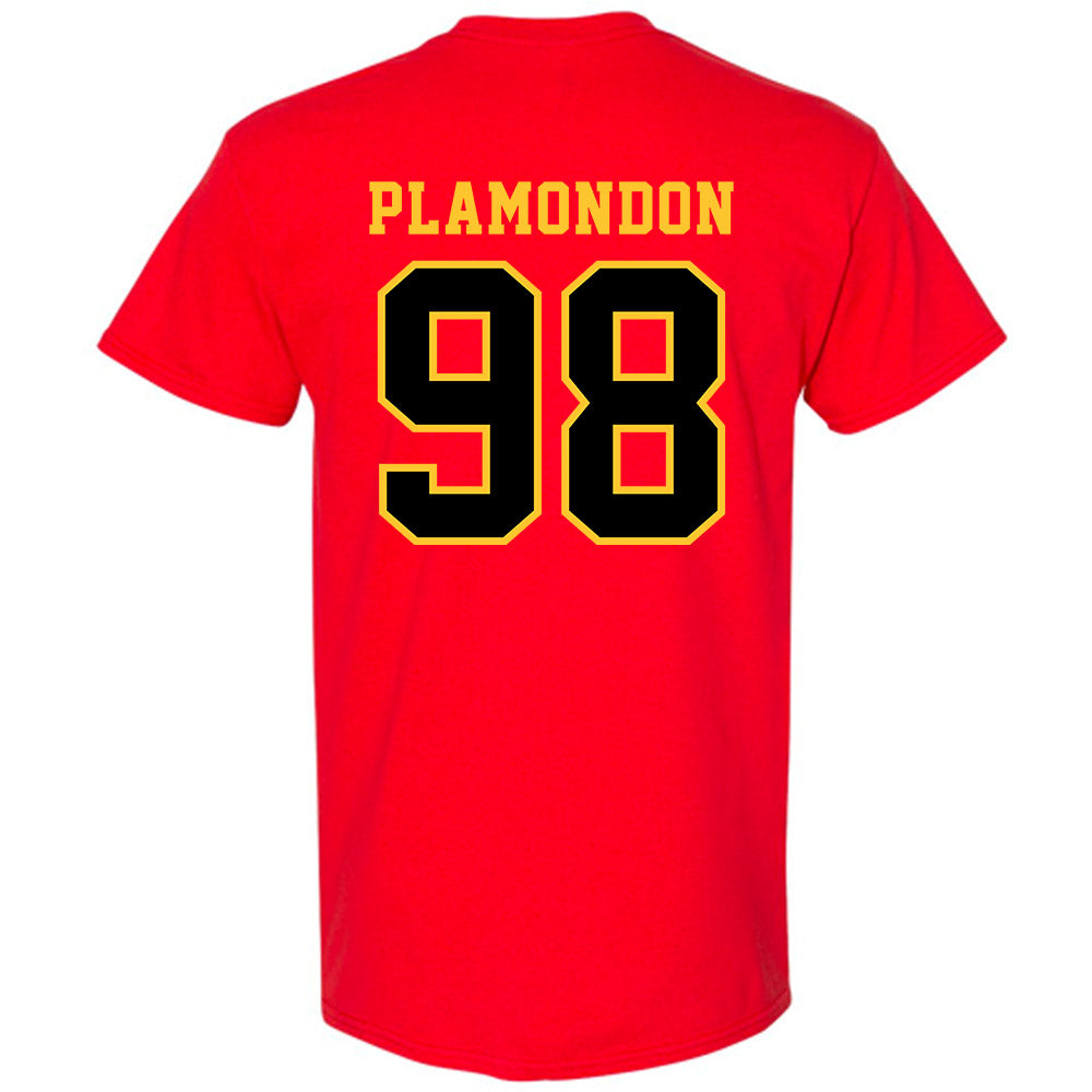 Ferris State - NCAA Football : Jake Plamondon - Replica Shersey T-Shirt-1