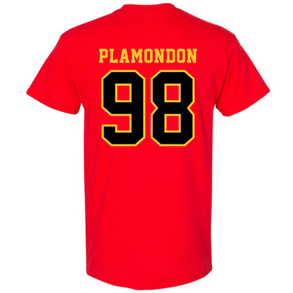 Ferris State - NCAA Football : Jake Plamondon - Replica Shersey T-Shirt-1
