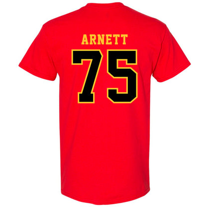 Ferris State - NCAA Football : Dayne Arnett - Replica Shersey T-Shirt-1