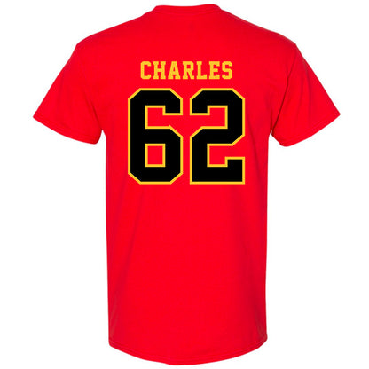 Ferris State - NCAA Football : Martaz Charles - Replica Shersey T-Shirt-1