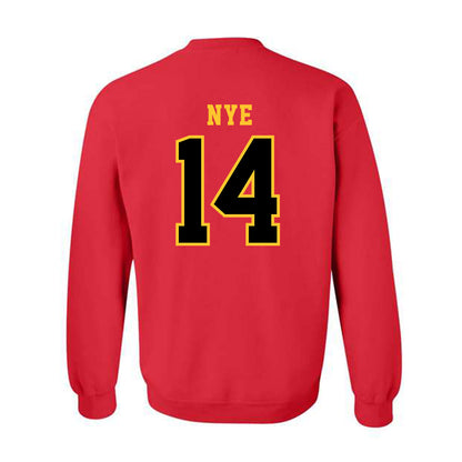 Ferris State - NCAA Football : Cooper Nye - Replica Shersey Crewneck Sweatshirt-1