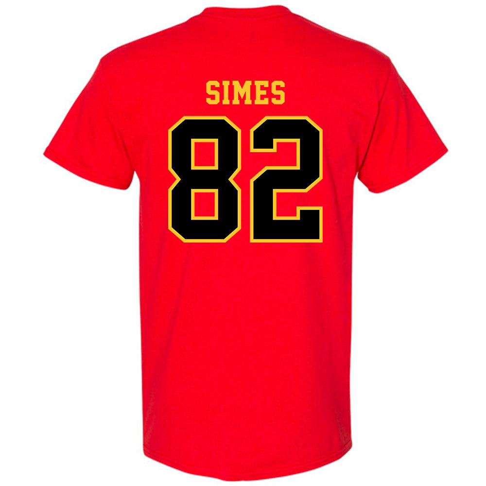 Ferris State - NCAA Football : Kevin Simes - Replica Shersey T-Shirt-1