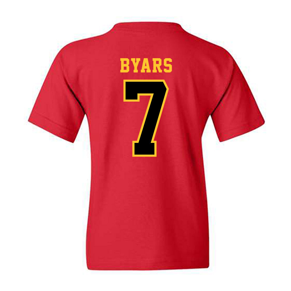 Ferris State - NCAA Football : Zay Byars - Replica Shersey Youth T-Shirt-1