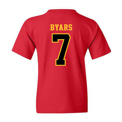 Ferris State - NCAA Football : Zay Byars - Replica Shersey Youth T-Shirt-1