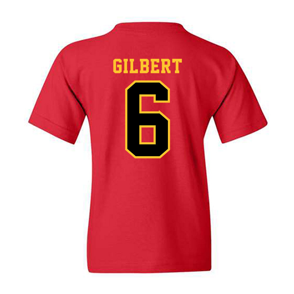 Ferris State - NCAA Football : James Gilbert - Replica Shersey Youth T-Shirt-1