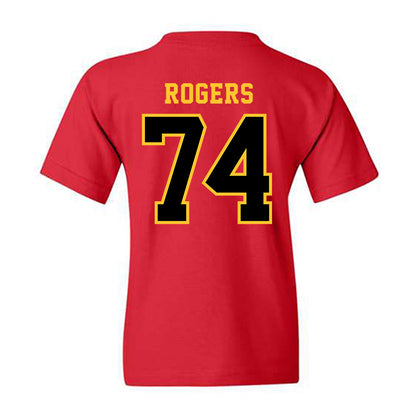 Ferris State - NCAA Football : Rashawn Rogers - Replica Shersey Youth T-Shirt-1