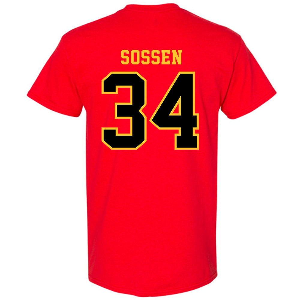 Ferris State - NCAA Football : Finn Sossen - Replica Shersey T-Shirt-1
