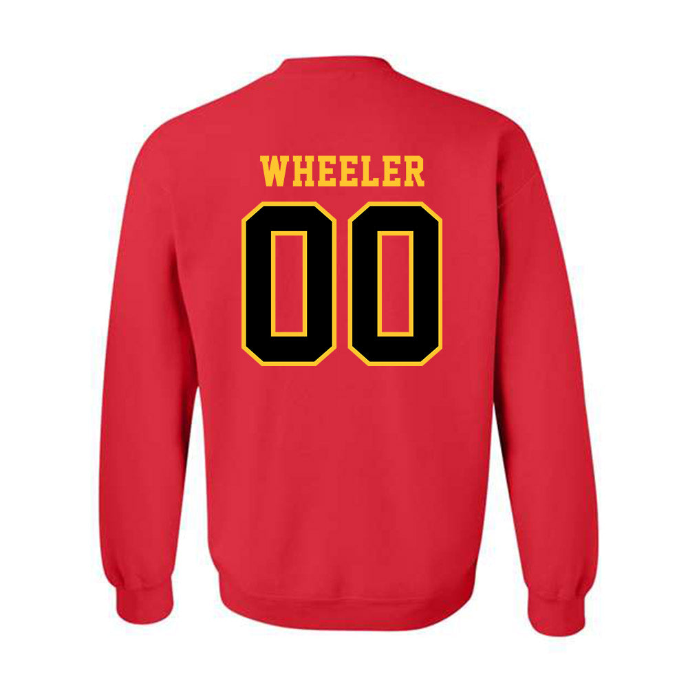 Ferris State - NCAA Football : Deshaun Wheeler - Replica Shersey Crewneck Sweatshirt-1