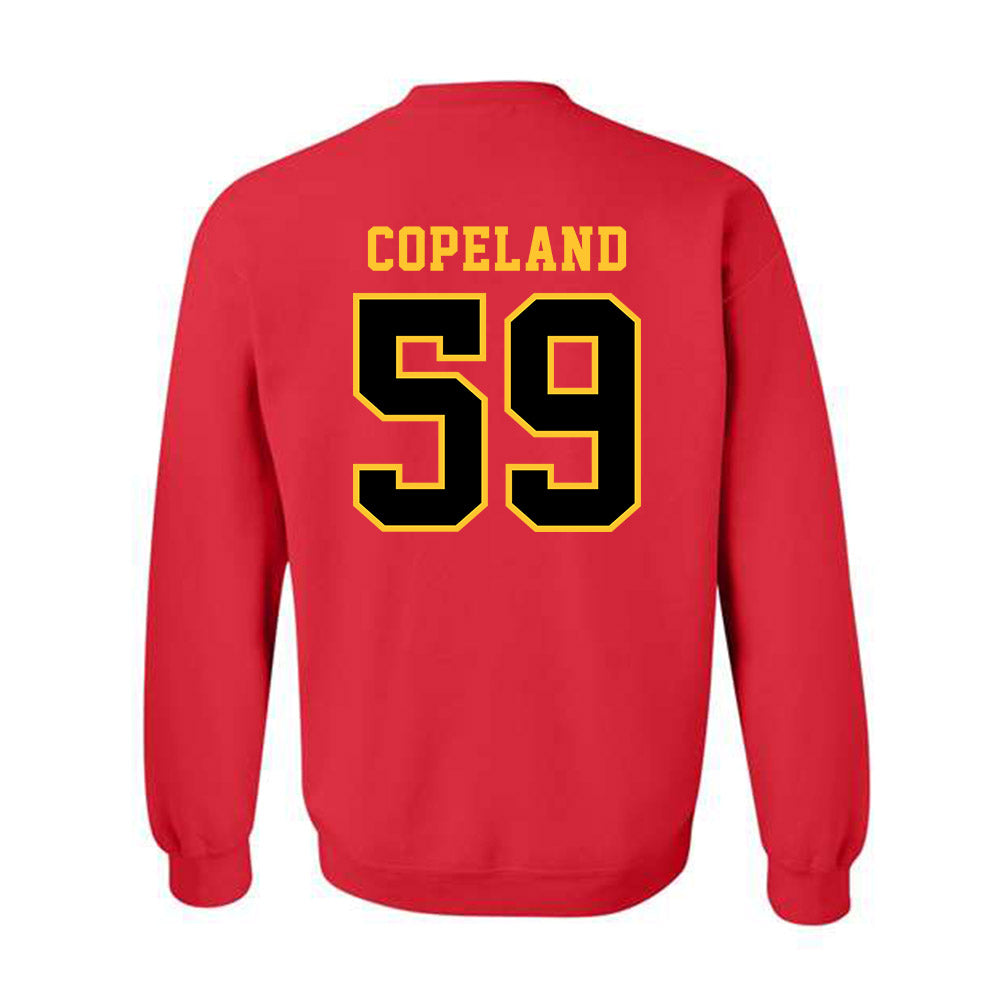 Ferris State - NCAA Football : Isiah Copeland - Replica Shersey Crewneck Sweatshirt-1
