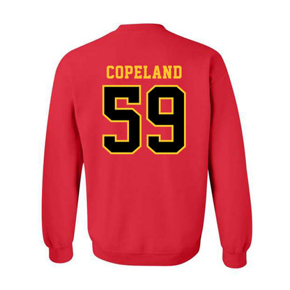 Ferris State - NCAA Football : Isiah Copeland - Replica Shersey Crewneck Sweatshirt-1