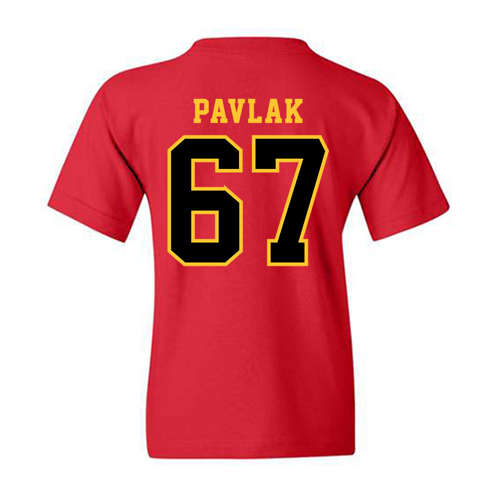 Ferris State - NCAA Football : Avery Pavlak - Replica Shersey Youth T-Shirt-1