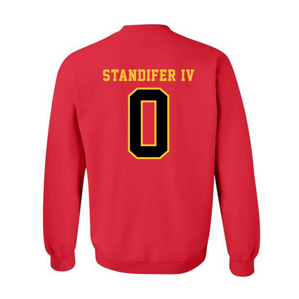 Ferris State - NCAA Football : Milton Standifer IV - Replica Shersey Crewneck Sweatshirt-1