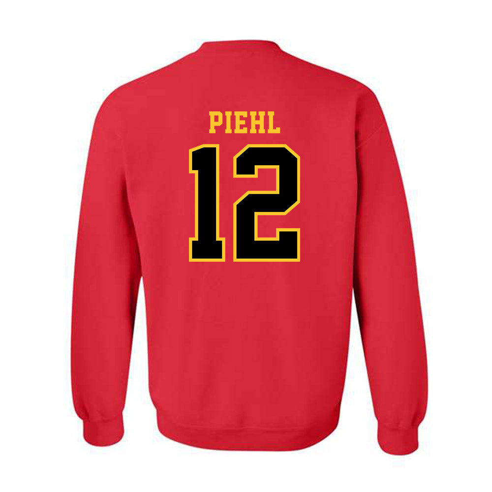 Ferris State - NCAA Softball : Ariveara Piehl - Replica Shersey Crewneck Sweatshirt-1
