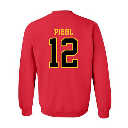 Ferris State - NCAA Softball : Ariveara Piehl - Replica Shersey Crewneck Sweatshirt-1
