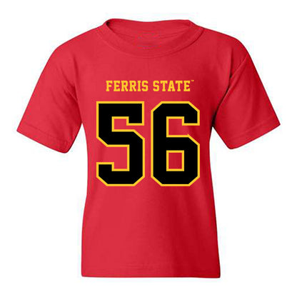 Ferris State - NCAA Football : Ben Przytula - Replica Shersey Youth T-Shirt-0