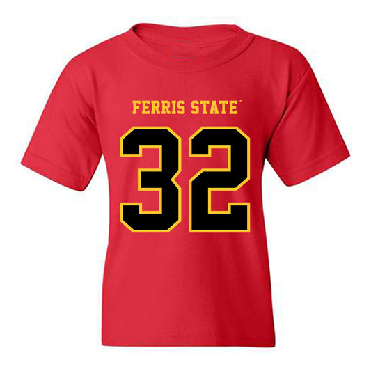 Ferris State - NCAA Softball : Kiley Weinberg - Replica Shersey Youth T-Shirt-0