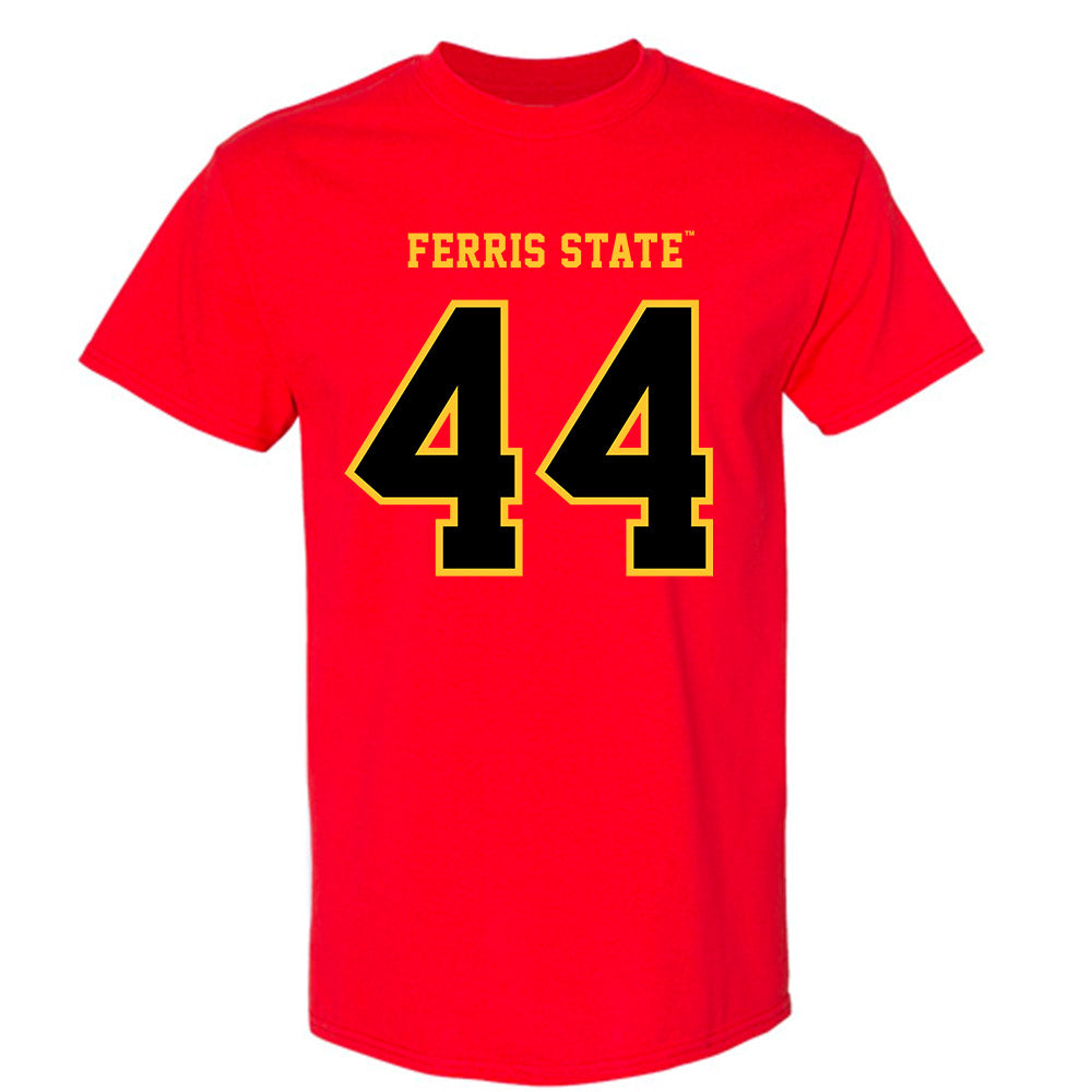 Ferris State - NCAA Softball : Addison Wangler - Replica Shersey T-Shirt-0
