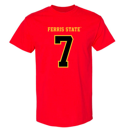 Ferris State - NCAA Football : Marcel Jones - Replica Shersey T-Shirt-0