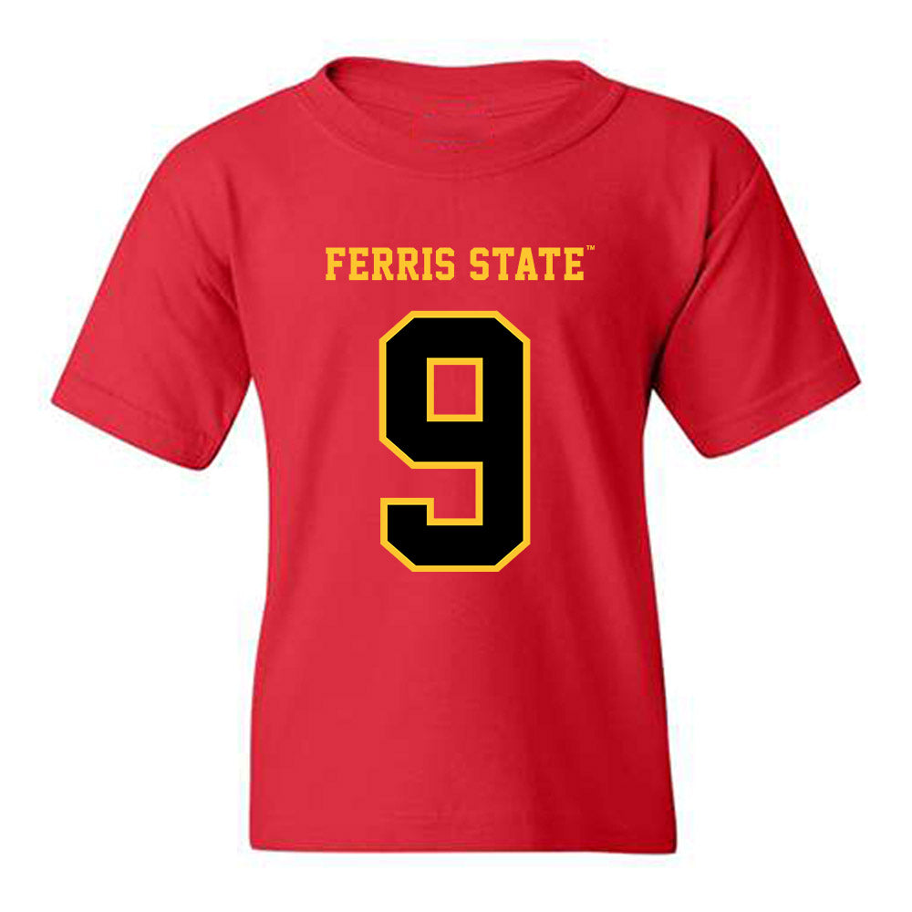 Ferris State - NCAA Women's Basketball : Chloe Kilbride - Replica Shersey Youth T-Shirt-0