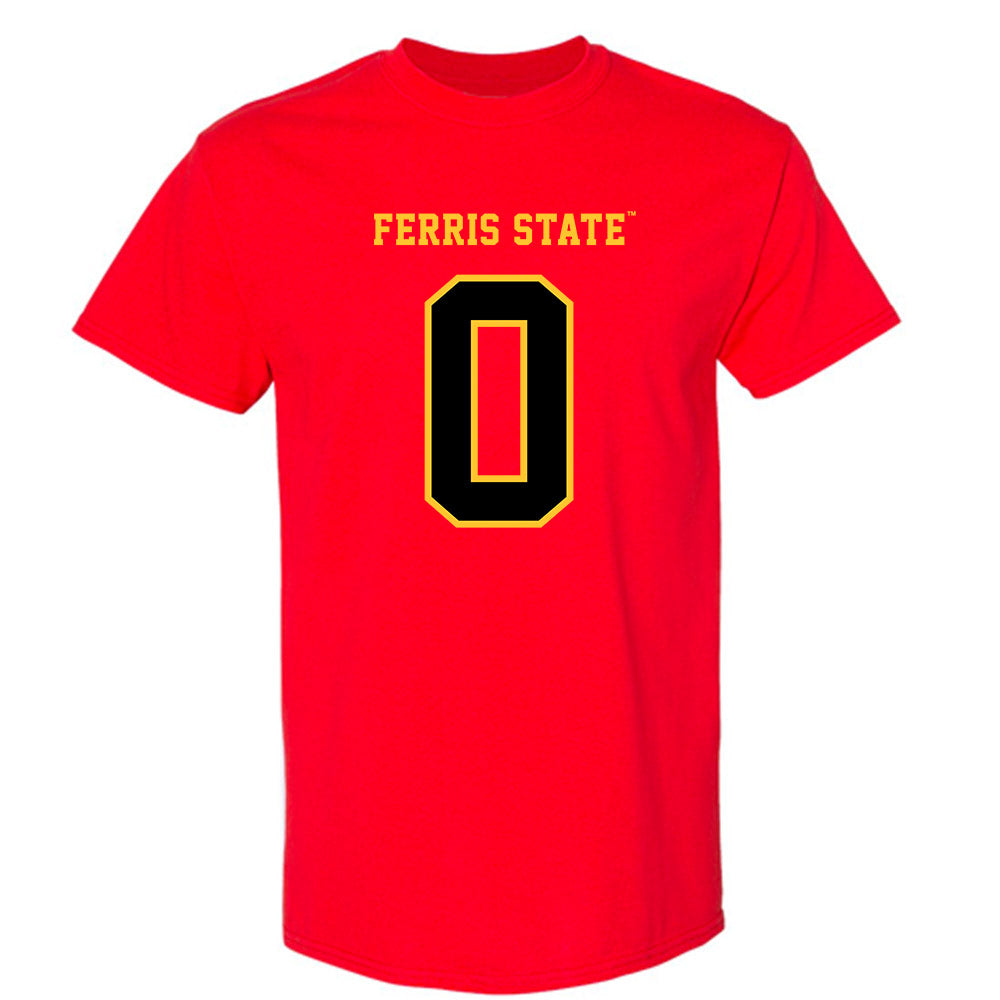 Ferris State - NCAA Women's Soccer : Bella Moore - Replica Shersey T-Shirt-0