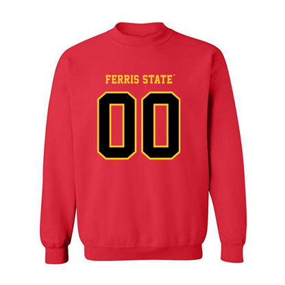 Ferris State - NCAA Football : Preston Bohnet - Replica Shersey Crewneck Sweatshirt-0