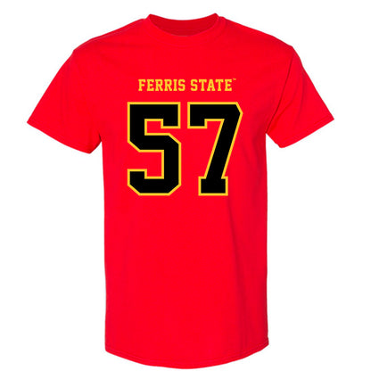 Ferris State - NCAA Football : Jaylen Washington - Replica Shersey T-Shirt-0