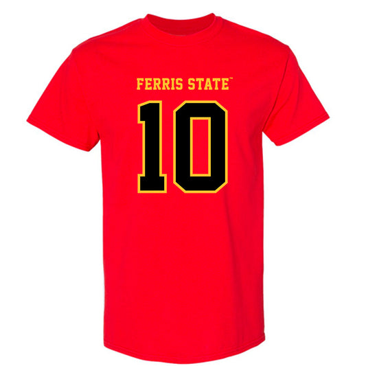 Ferris State - NCAA Football : Ralph carter Carter - Replica Shersey T-Shirt-0
