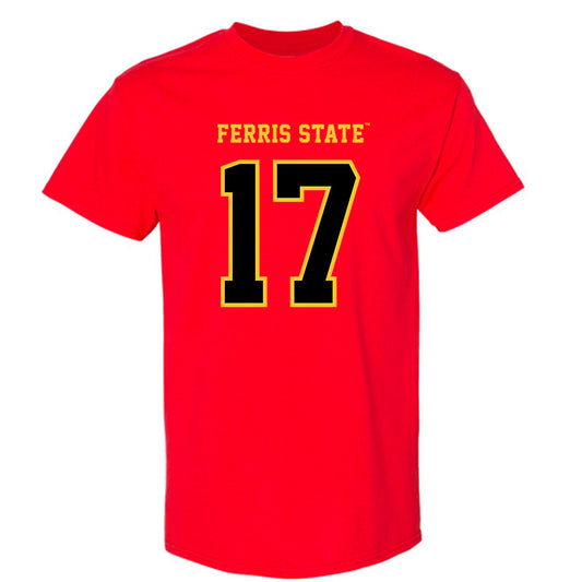 Ferris State - NCAA Football : Debra Jones - Replica Shersey T-Shirt-0