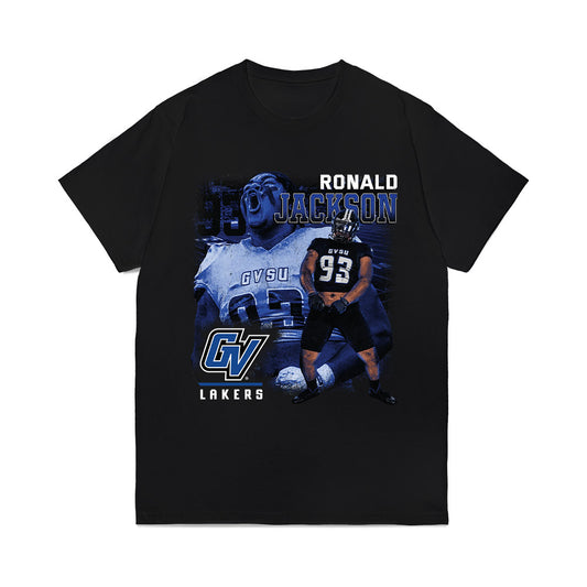 Grand Valley - NCAA Football : Ronald Jackson - Collage Comfort Colors T-Shirt-0